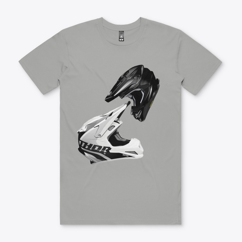 off road motorcycle Helmet t-shirt 