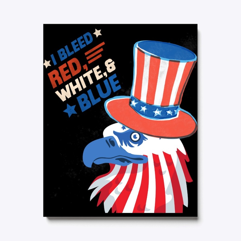 i bleed, red white, blue