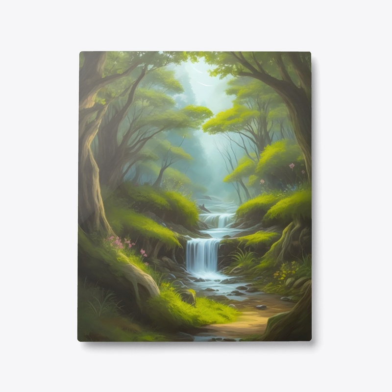 Waterfall in Forest