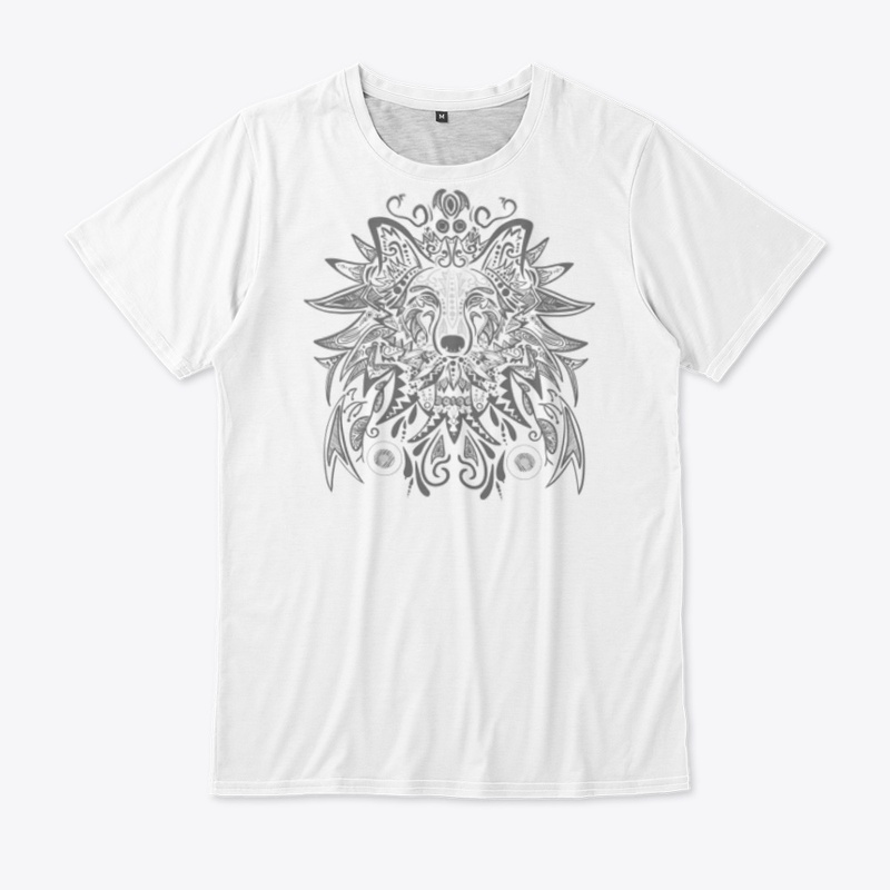 Animated dog designed tshirt.