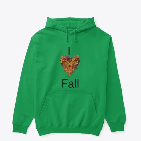 Doodle Fall Irish Green Maglietta Front