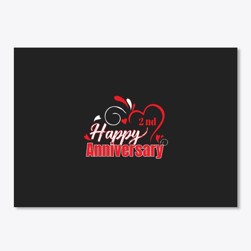 Happy 2nd anniversary celebration