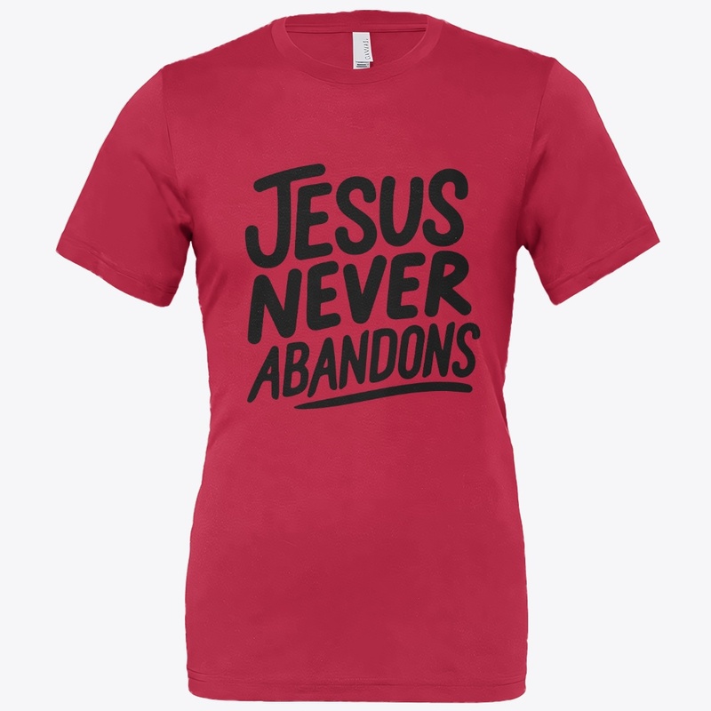 Jesus Never Abandons