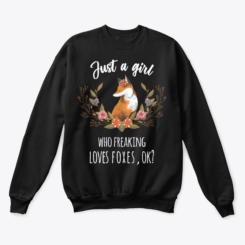 Girl Freaking Loves Foxes Boho Style