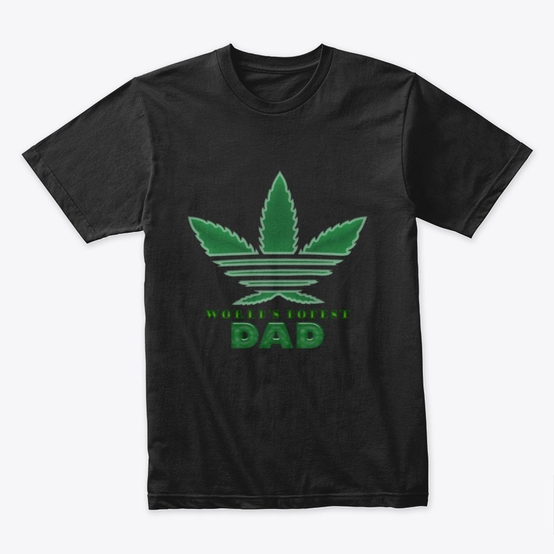 worlds dopest dad shirt Active T-Shirt