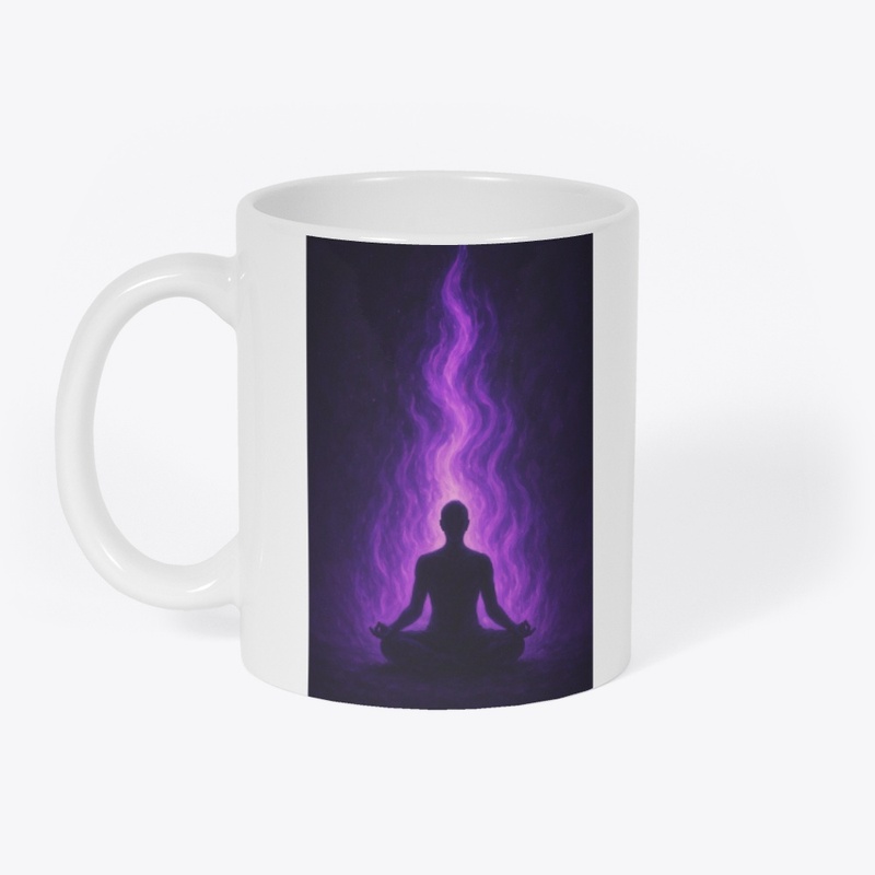 Meditating person