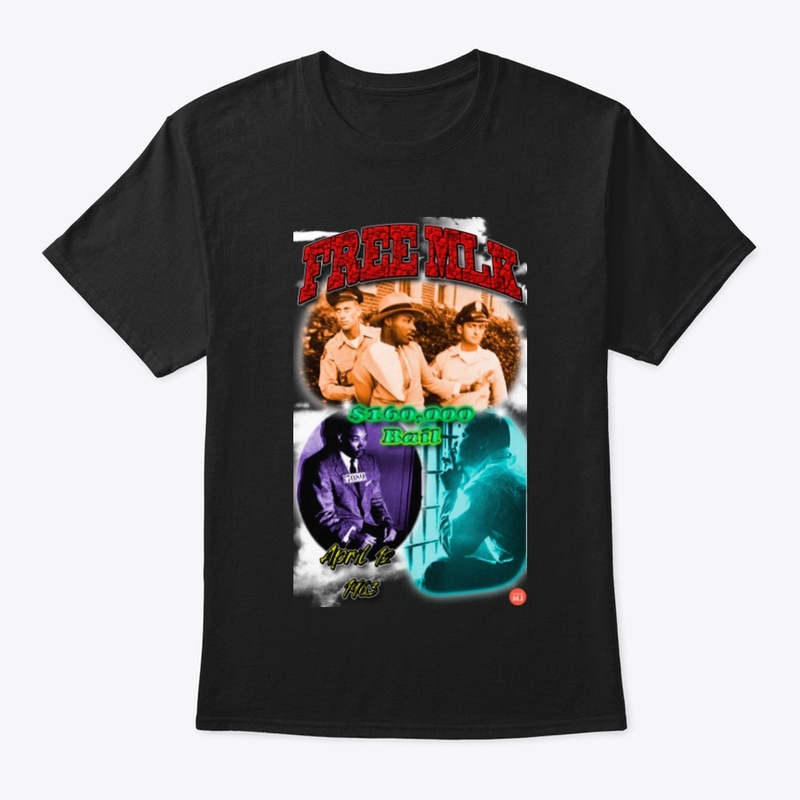 Retro FREE MLK 90s Rap tee 