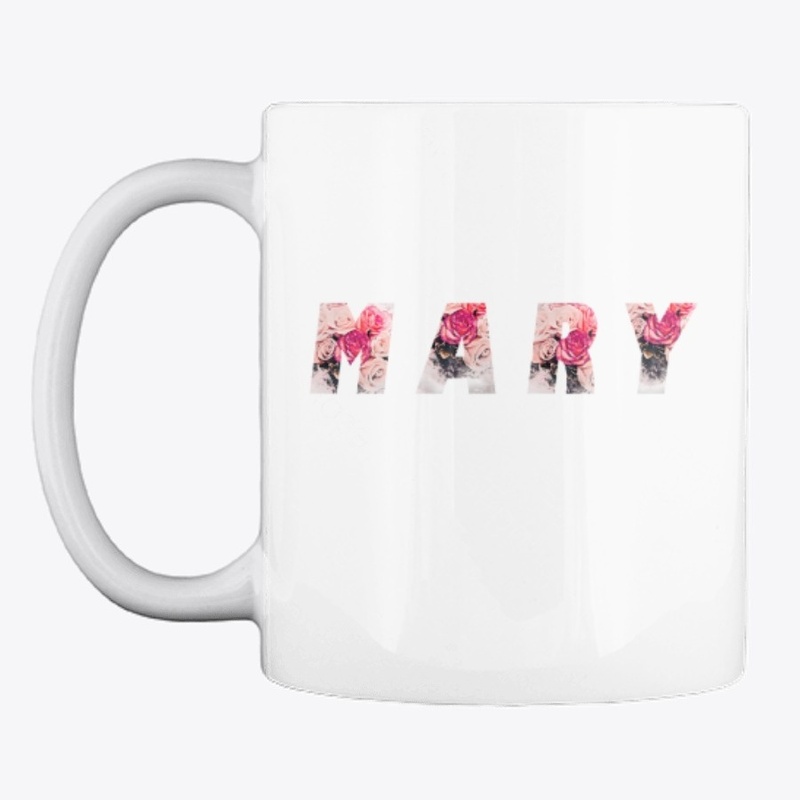 Personalized Names With Floral Mixture