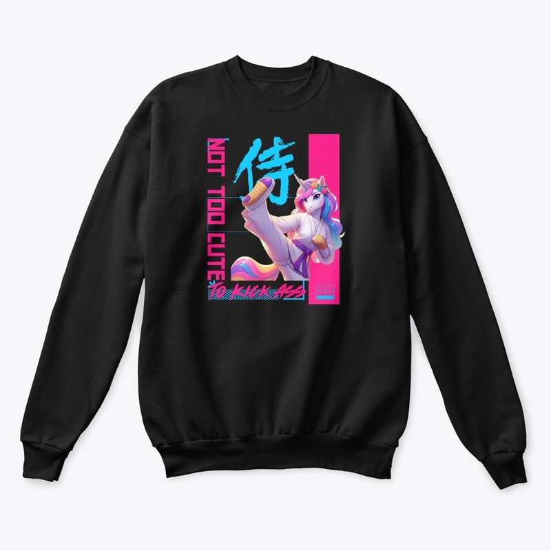 Karate Girl Shirt -Not Too Cute to Kick 