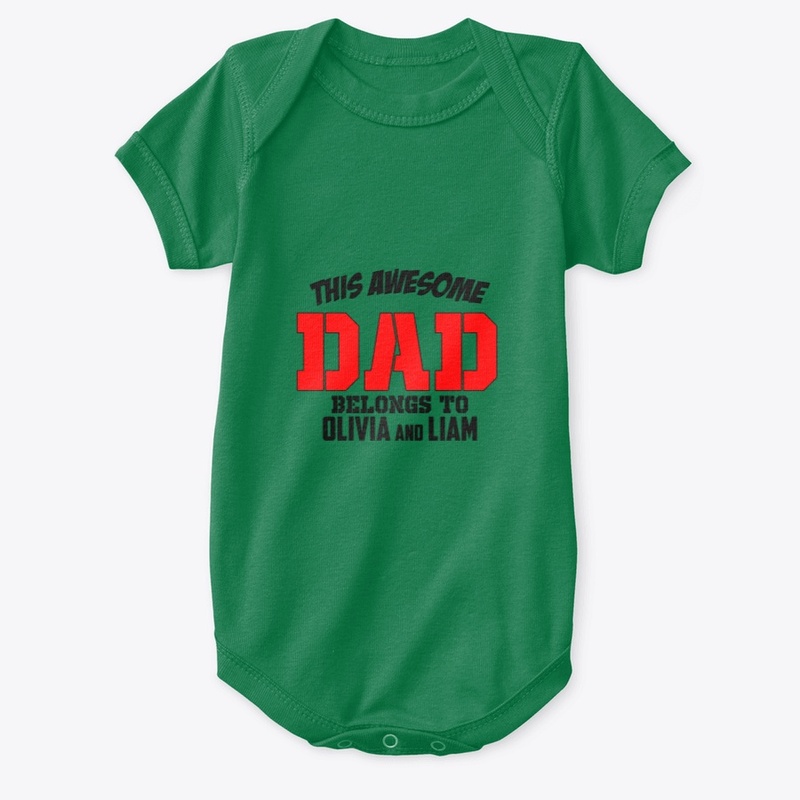 AWESOME DAD - HOODIES
