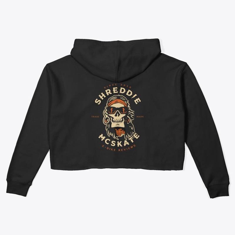 Shreddie McSkate Women's Crop Hoodie