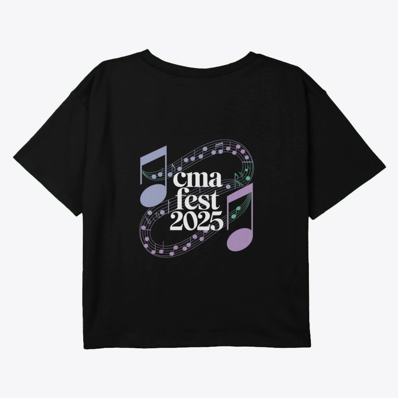 CMA Fest 2025 - Musical Notes Abstract D