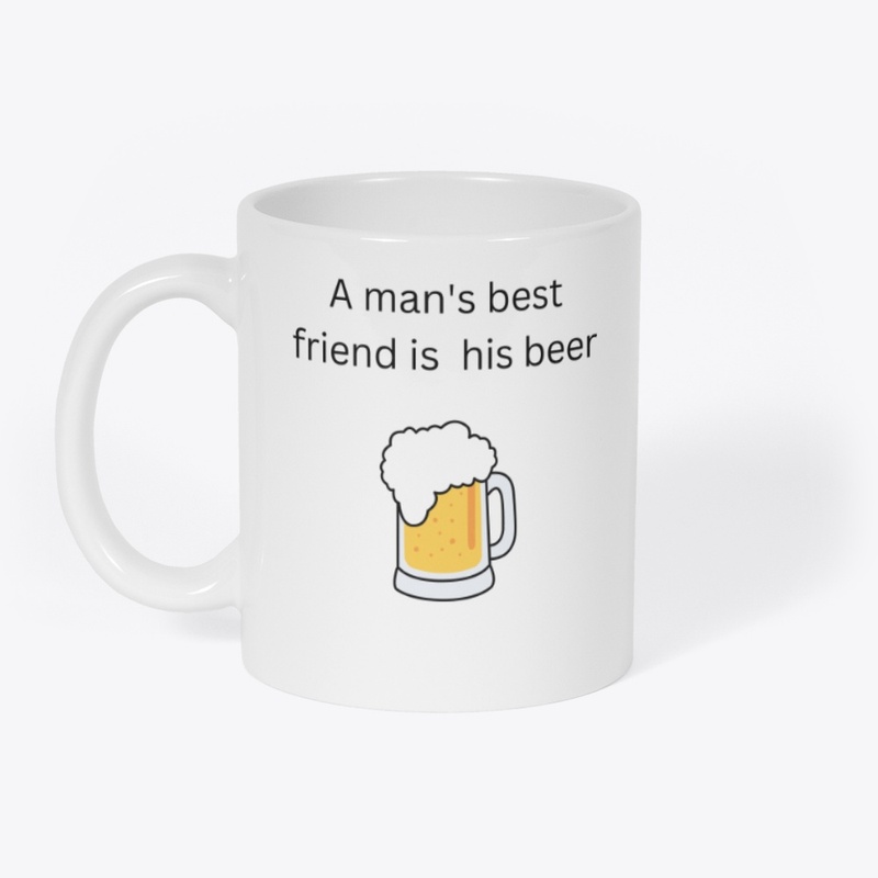 Men and beer drinking