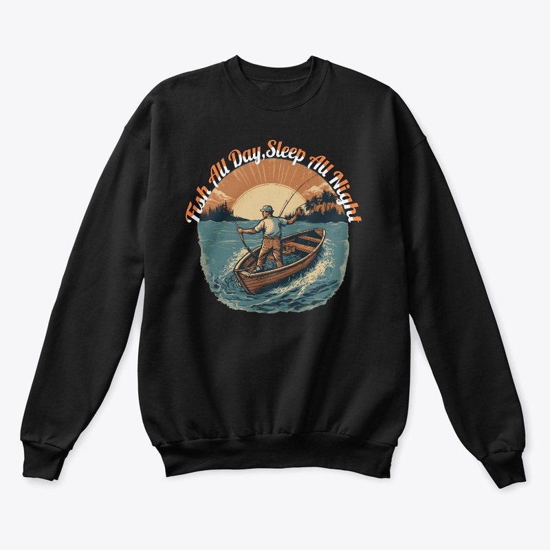 Fishing t-shirt design