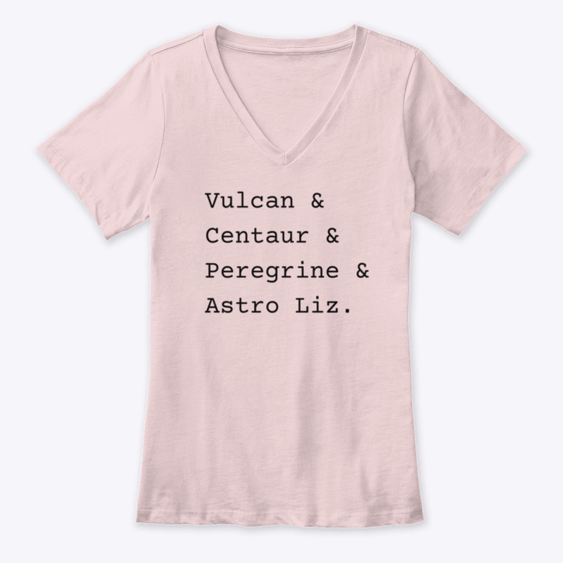 Womens V-Neck Launch Day Tee