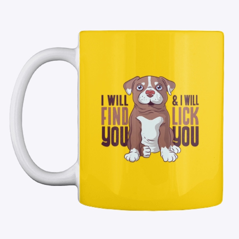 cute puppy mug