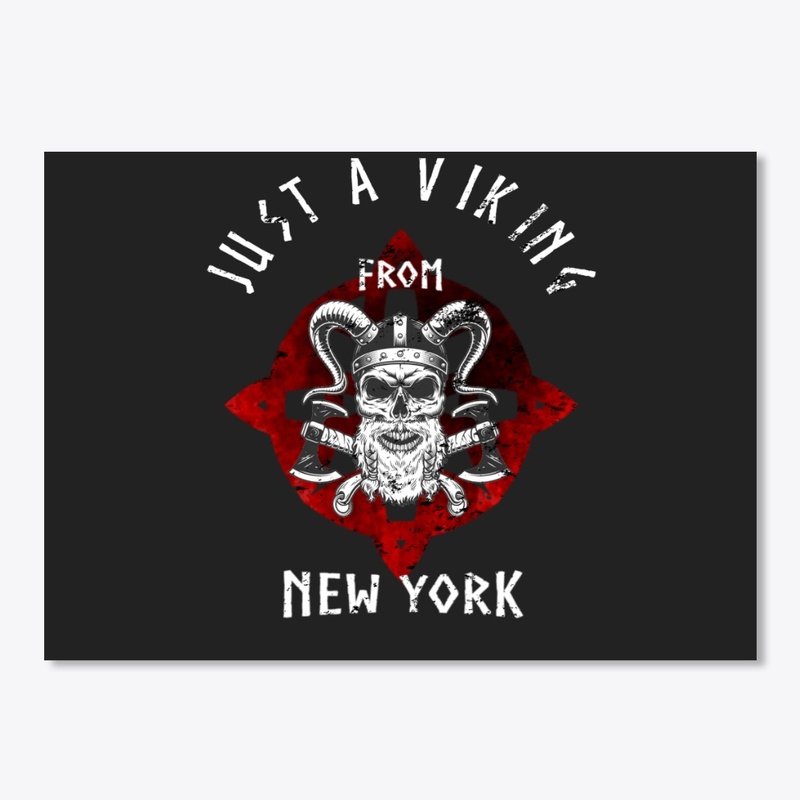 Just a Viking From NY Vikings Gift