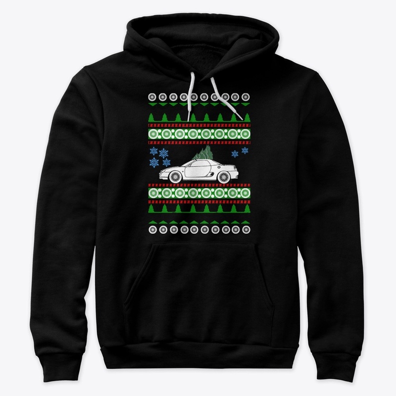 car like MG F Ugly Christmas Sweater