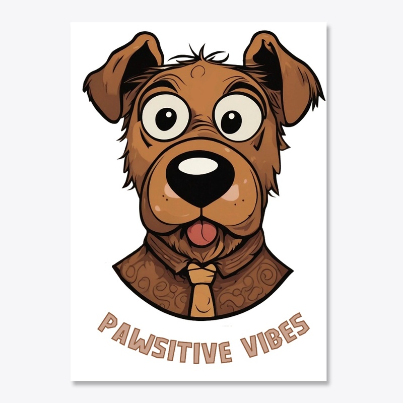 Funny Dog Wearing a Tie