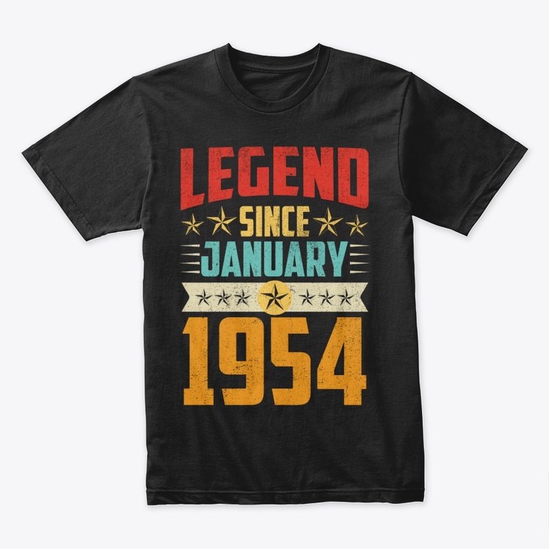 Legend Since January 1954 Birthday