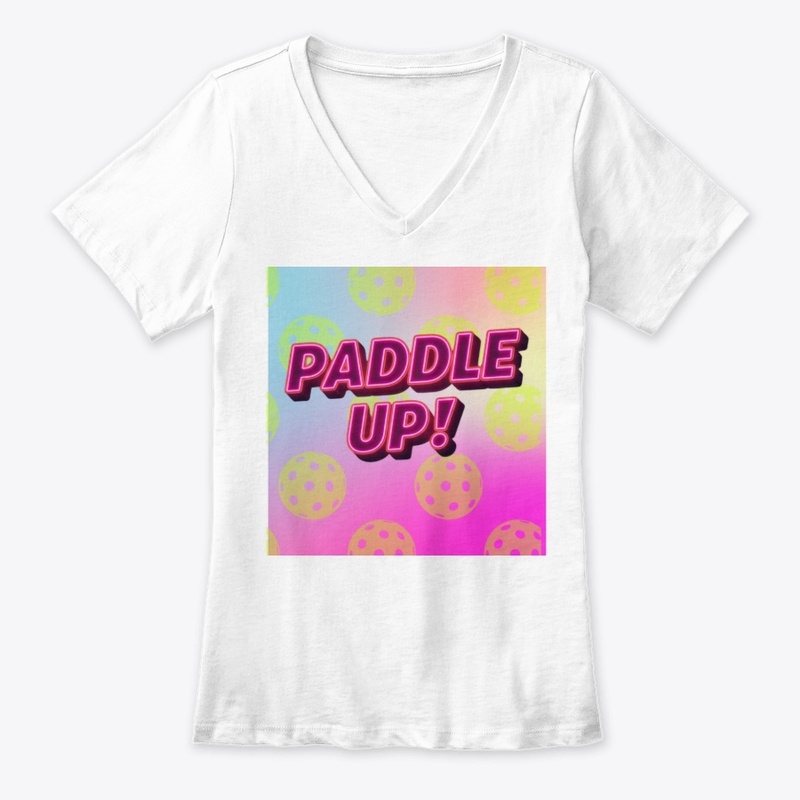 Neon Typography Paddle Up