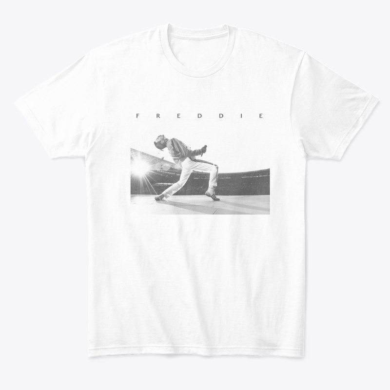 Freddie Mercury Official Howl Stage B&W
