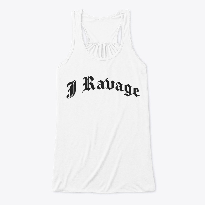 J Ravage Name Text Black