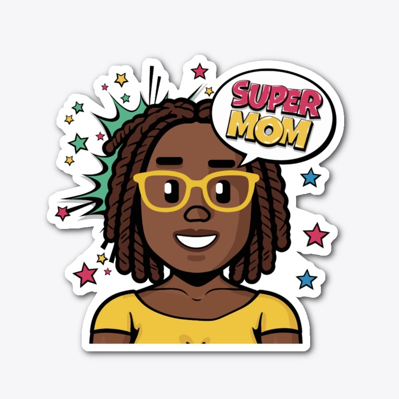 JPC Super Mom Sticker