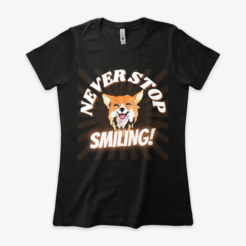 Smiling face Dog T-Shirt.