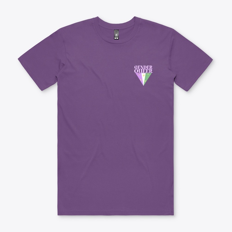 Genderqueer Pride Flag Triangle - Corner