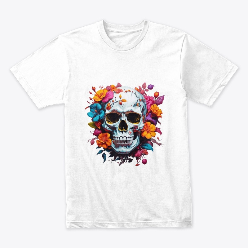 skull head print products