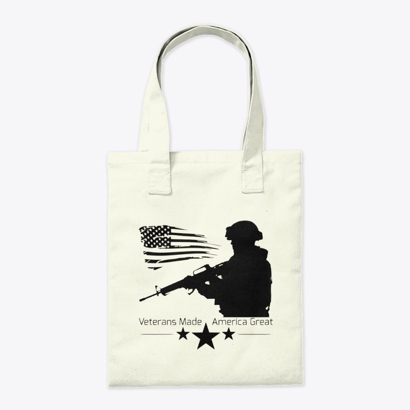 VMAG Flag and Soldier