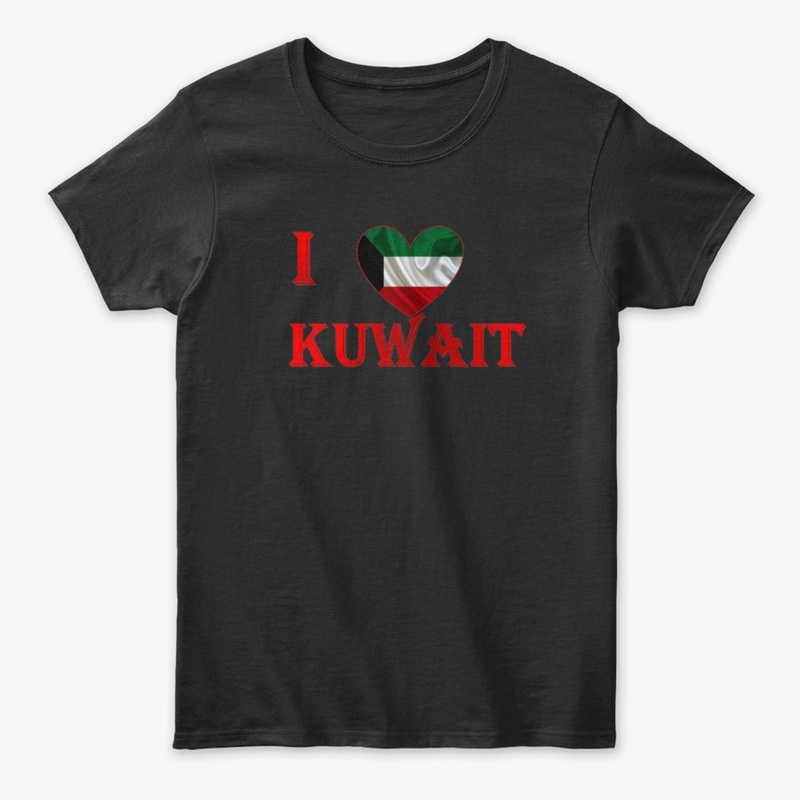 I love kuwait T-shirt design
