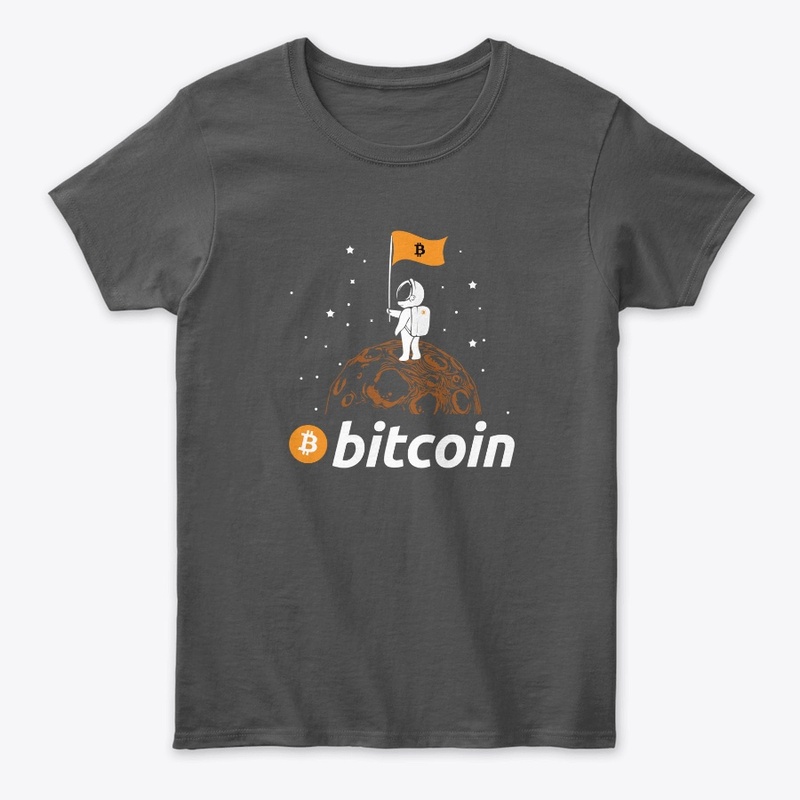 Bitcoin Astronaut - To The Moon - Crypto