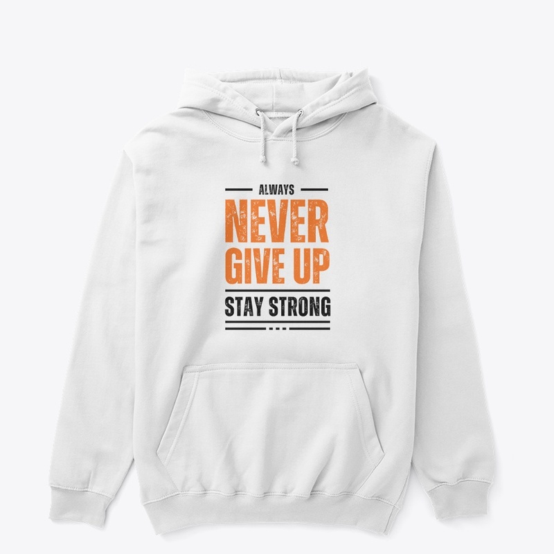 Never Give Up, Never Surrender. 