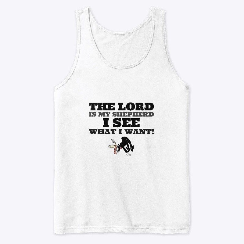 The lord is my shepherd Wolf Tee