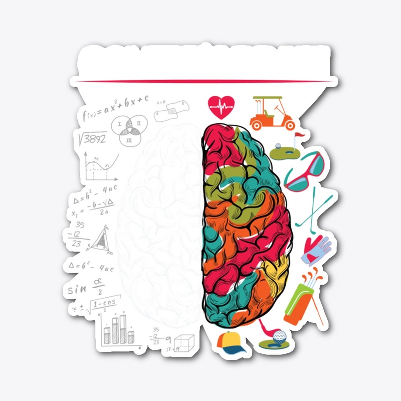 Golfer's Brain Hoodie