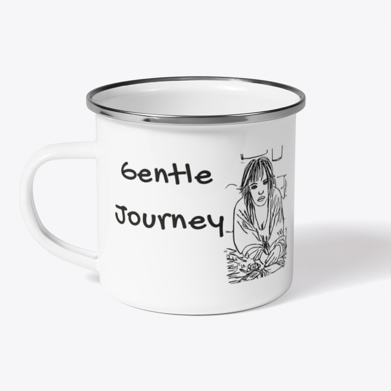 Gentle Journey – Minimal Line Art Mug