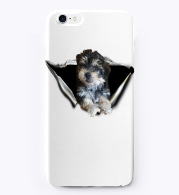 morkie 3D Car sticker