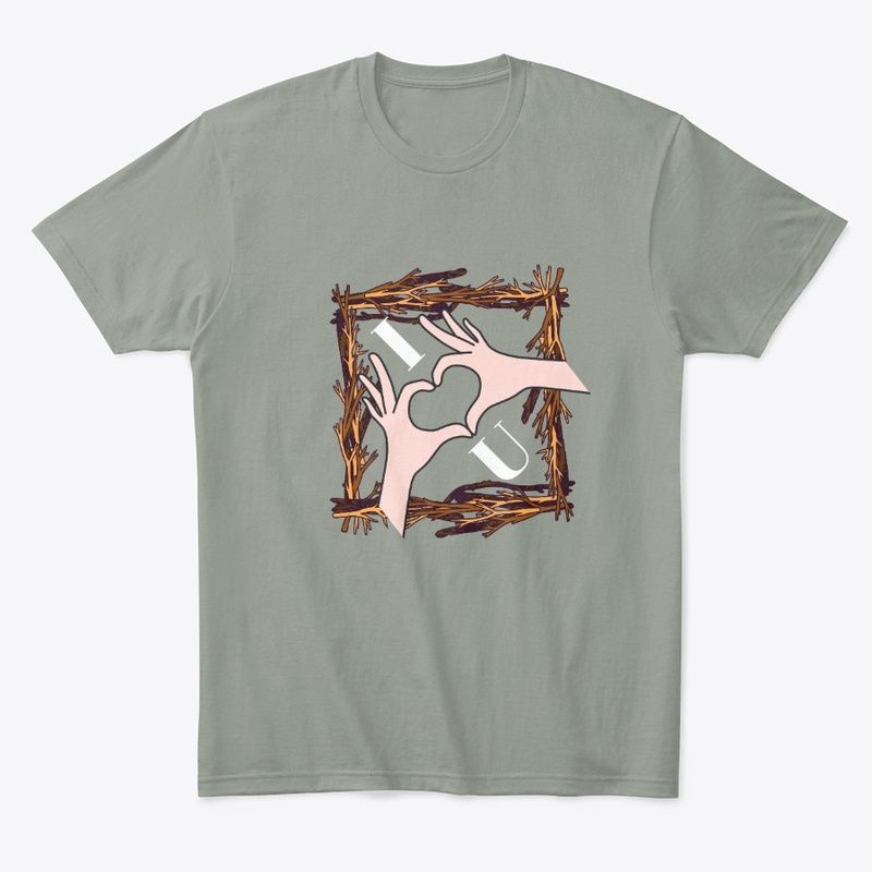 Hand Heart Branch Frame Art
