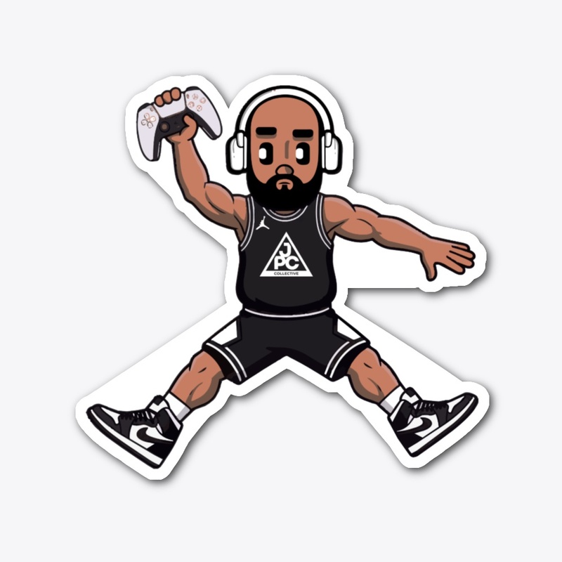 JPC Game Man Sticker