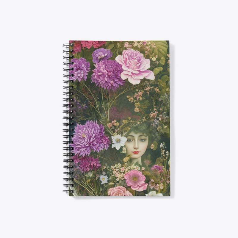 Enchanted Garden Vintage Botanical Fairy