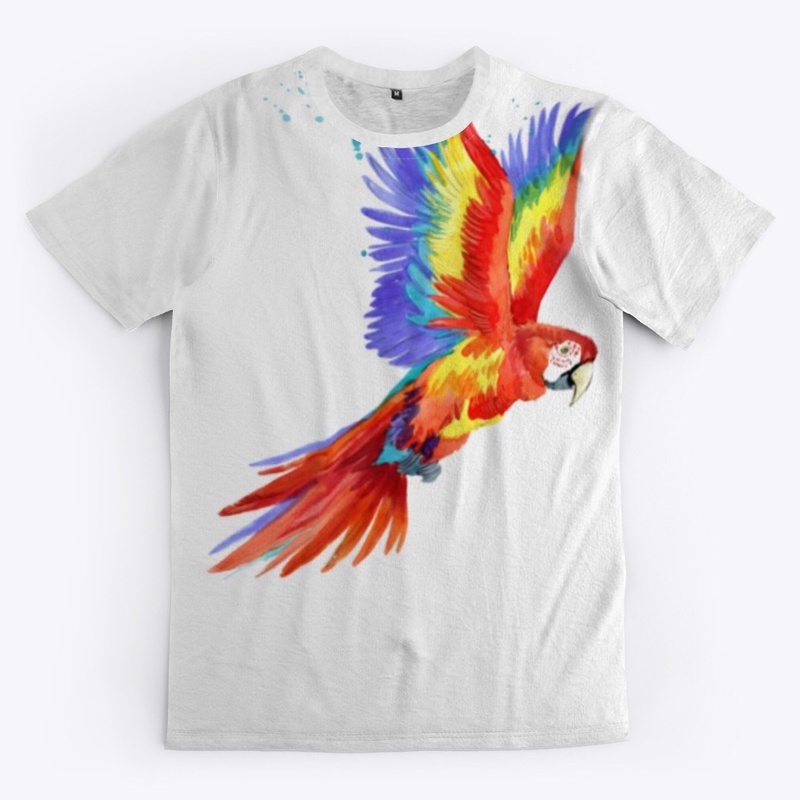 Parrot Design Tee