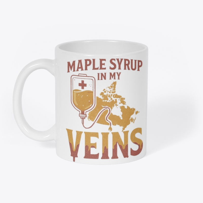 Maple Syrup in My Veins Tee