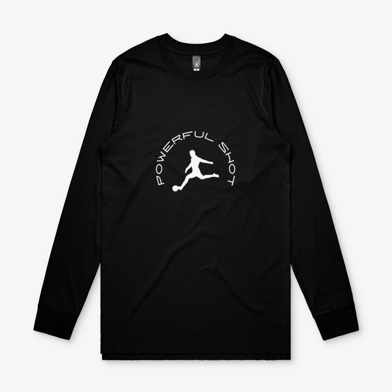 Soccer: Powerful Shot 3 White Logo