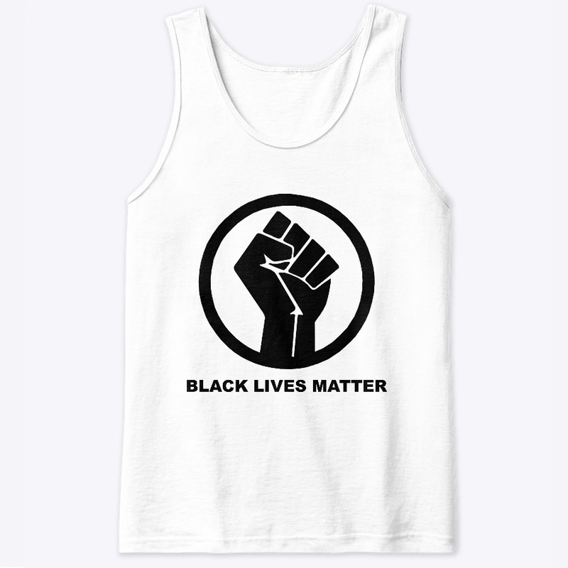 Back Lives Matter apparel (white ver)