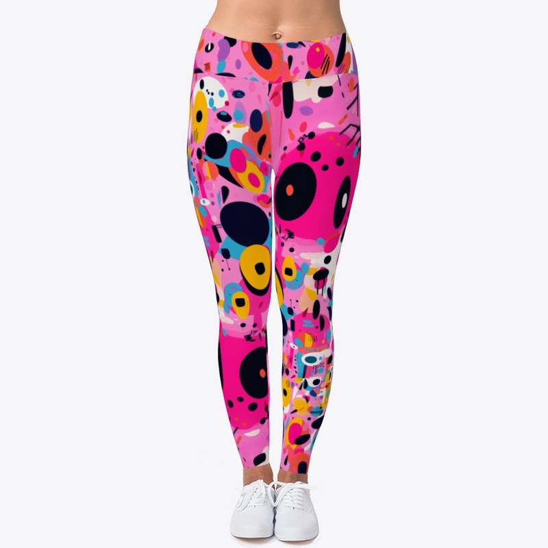 Retro Color Bubbles For Pilates and Yoga