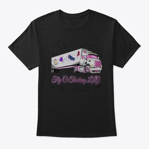 Womens Fly C97 Black T-Shirt Front