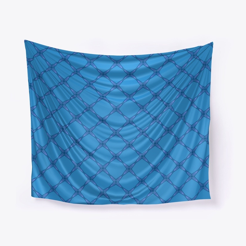 Blue Squares and 4 Point Stars