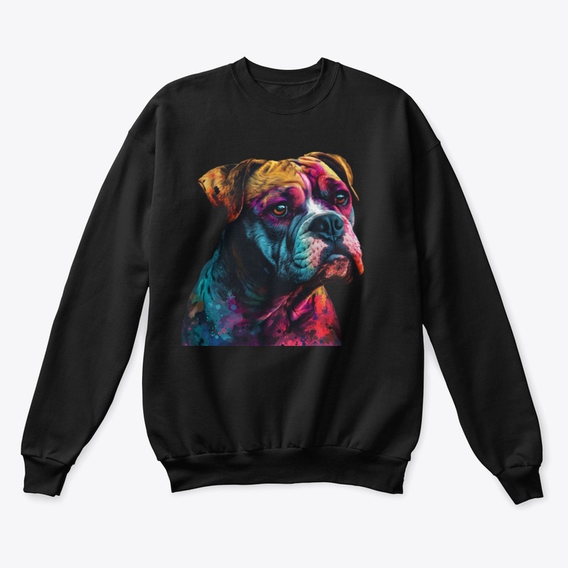 Rainbow Bulldog T-shirt and Hoodie